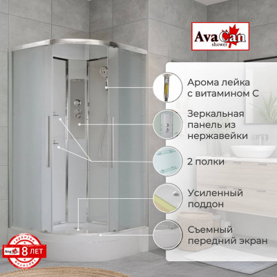Душевая кабина EM3011Nnew без крыши