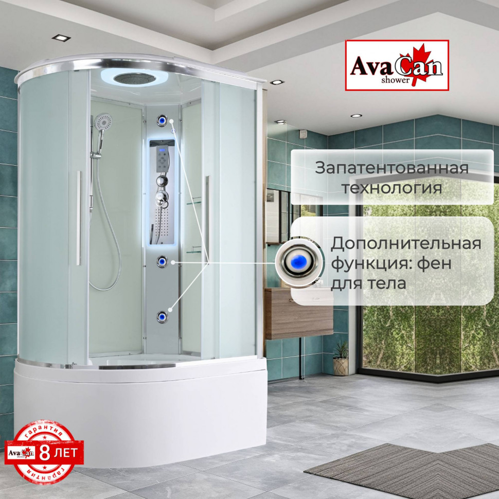 Душевая кабина EM5912RLED