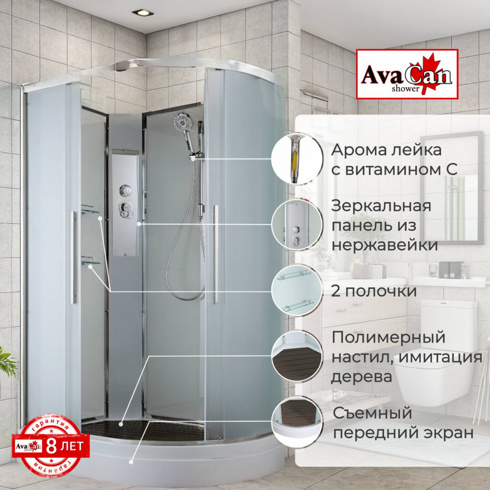 Душевая кабина EM2912LN без крыши