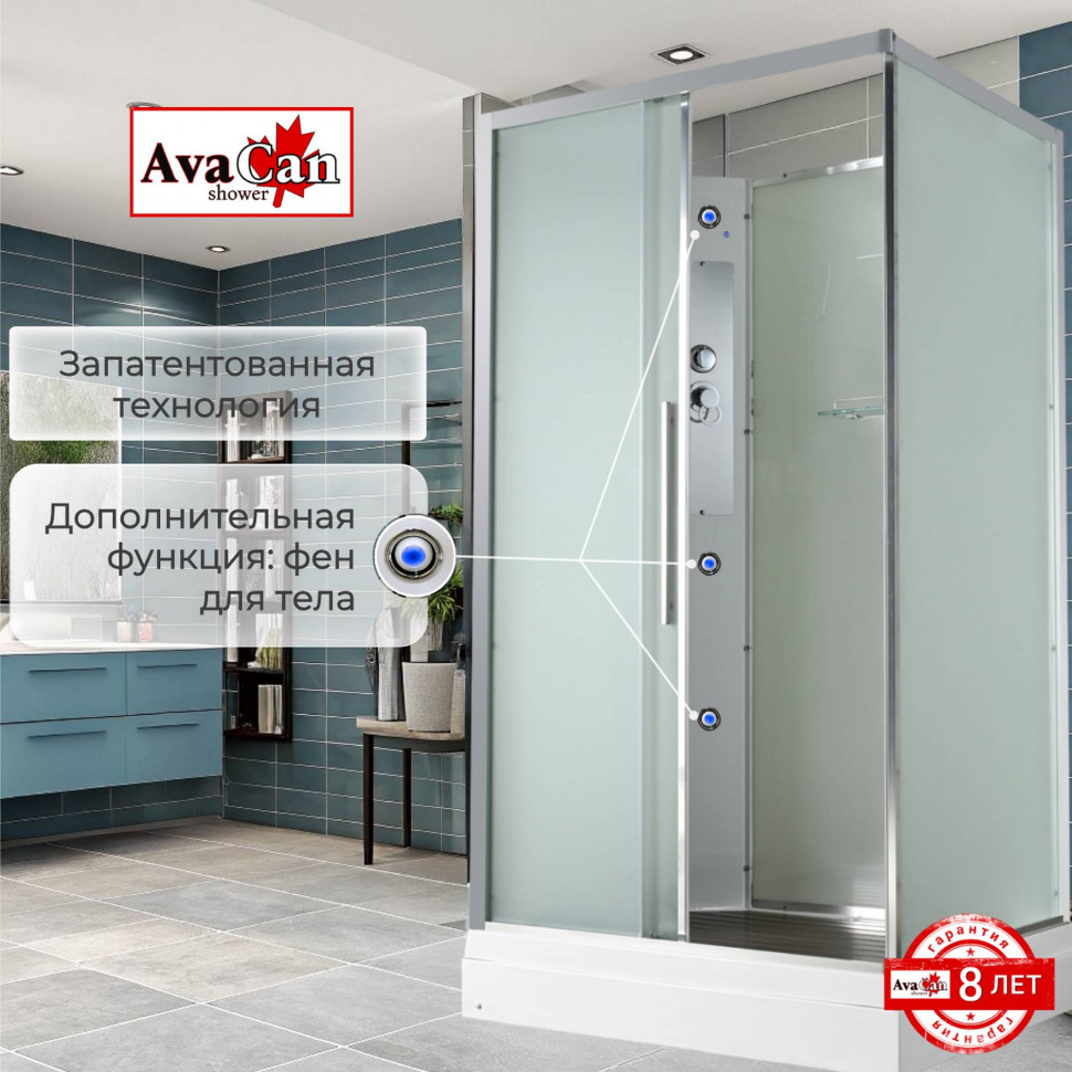 Душевая кабина KD2911N без крыши