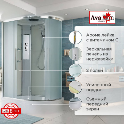Душевая кабина EM3812L стандартная