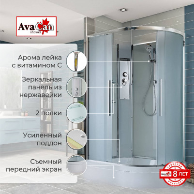 Душевая кабина EM3912LN без крыши