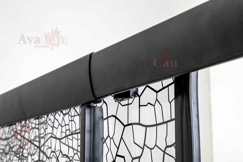 Душевая дверь в нишу AvaCan FB 120-140