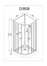 Душевая кабина AvaCan D08