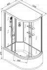 Душевая кабина AvaCan EM 2712 L