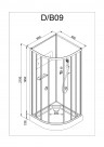 Душевая кабина AvaCan D09