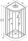 Душевая кабина AvaCan D09S